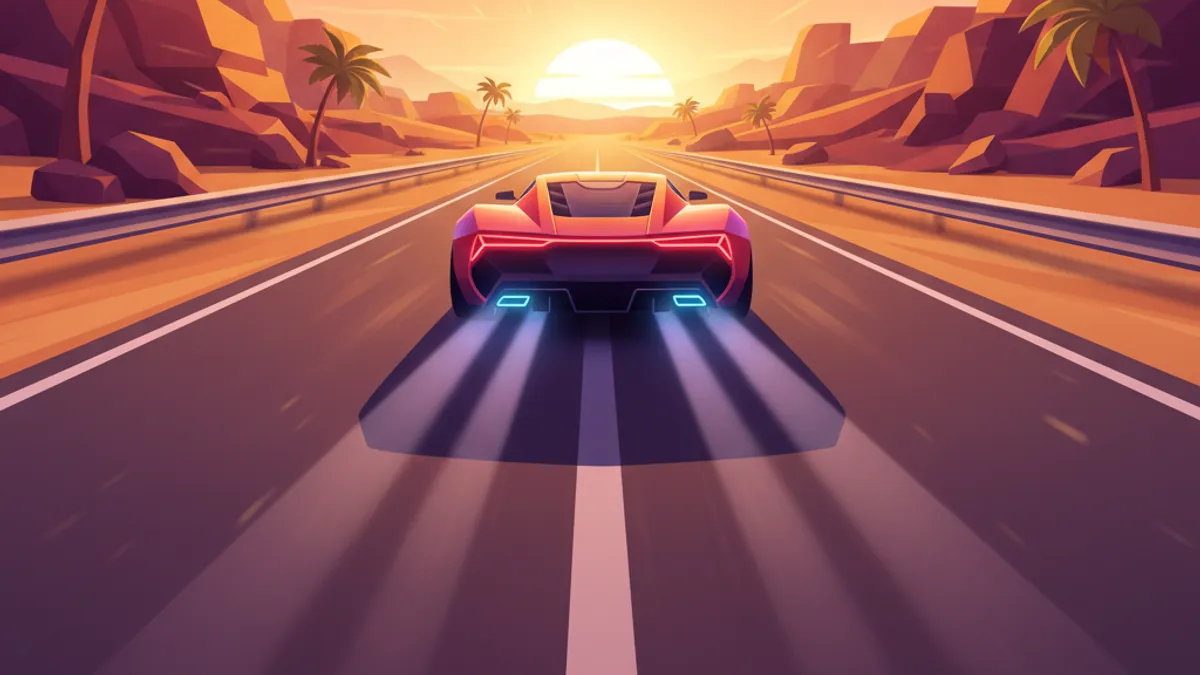 Grid Runners Neon